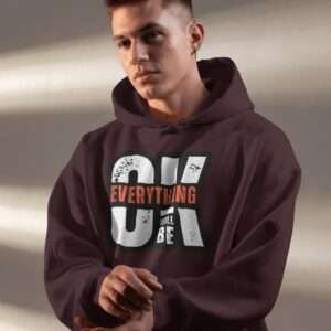 Everything OK || Premium Hooded Sweatshirt ||