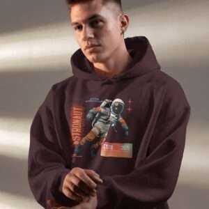 Astronauts ESTD 2025 || Premium Hooded Sweatshirt ||