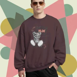 Battle Bear || Premium Streetwear Oversized Sweatshirt ||