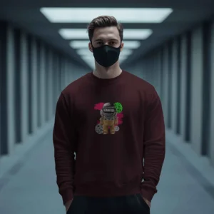 NASA Moonwalker Bear || Premium Streetwear Sweatshirt ||
