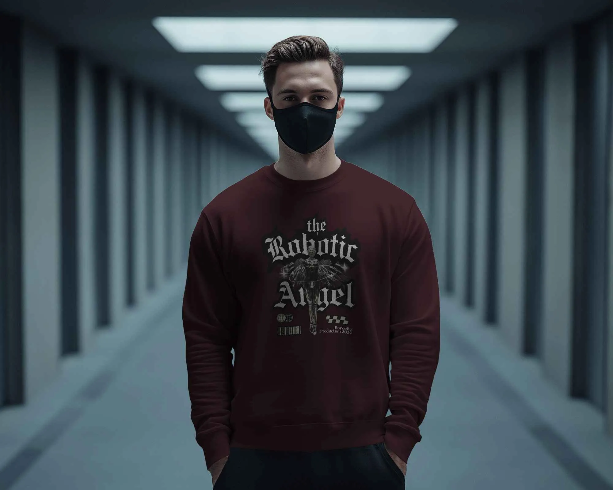 The Robotic Angel || Premium Streetwear Sweatshirt - Image 30