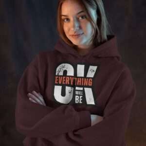 Everything OK || Premium Hooded Sweatshirt ||