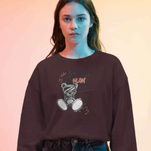 Battle Bear || Premium Streetwear Oversized Sweatshirt ||