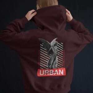 Urban Angel Streetwear || Premium Streetwear Hooded Sweatshirt ||