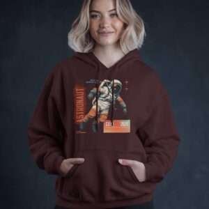 Astronauts ESTD 2025 || Premium Hooded Sweatshirt ||