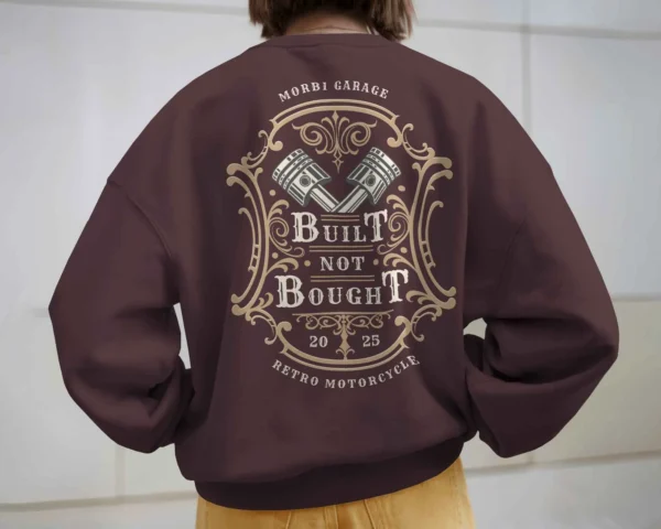 Build Not Brought || Premium Streetwear Oversized Sweatshirt ||