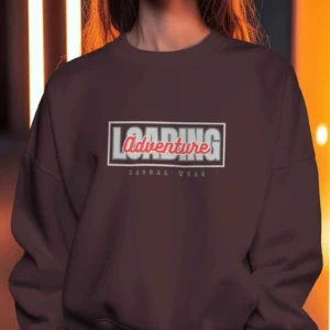 Adventure Loading  || Premium Streetwear Oversized Sweatshirt ||