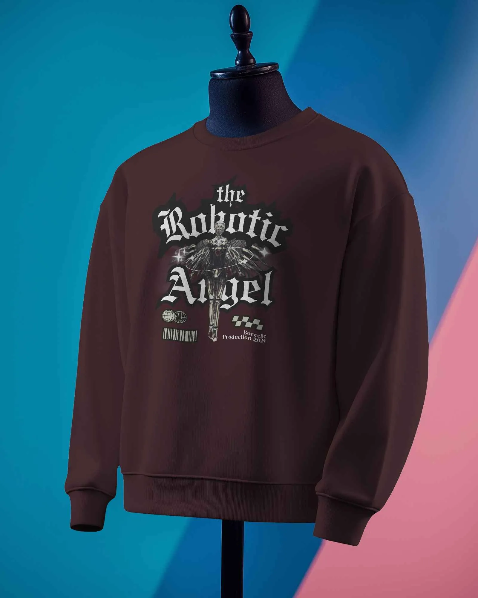The Robotic Angel || Premium Streetwear Sweatshirt - Image 34
