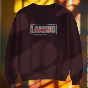 Adventure Loading  || Premium Streetwear Oversized Sweatshirt ||
