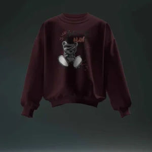 Battle Bear || Premium Streetwear Oversized Sweatshirt ||