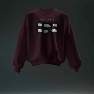 Believe In Yourself Quote || Premium Streetwear Oversized Sweatshirt ||