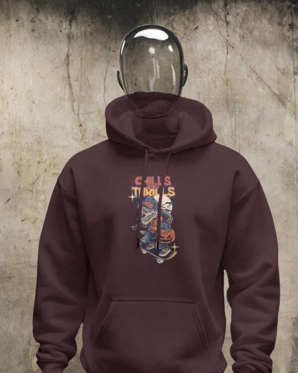Chills and Thrills || Premium Hooded Sweatshirt ||