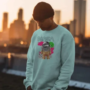 NASA Moonwalker Bear || Premium Streetwear Sweatshirt ||