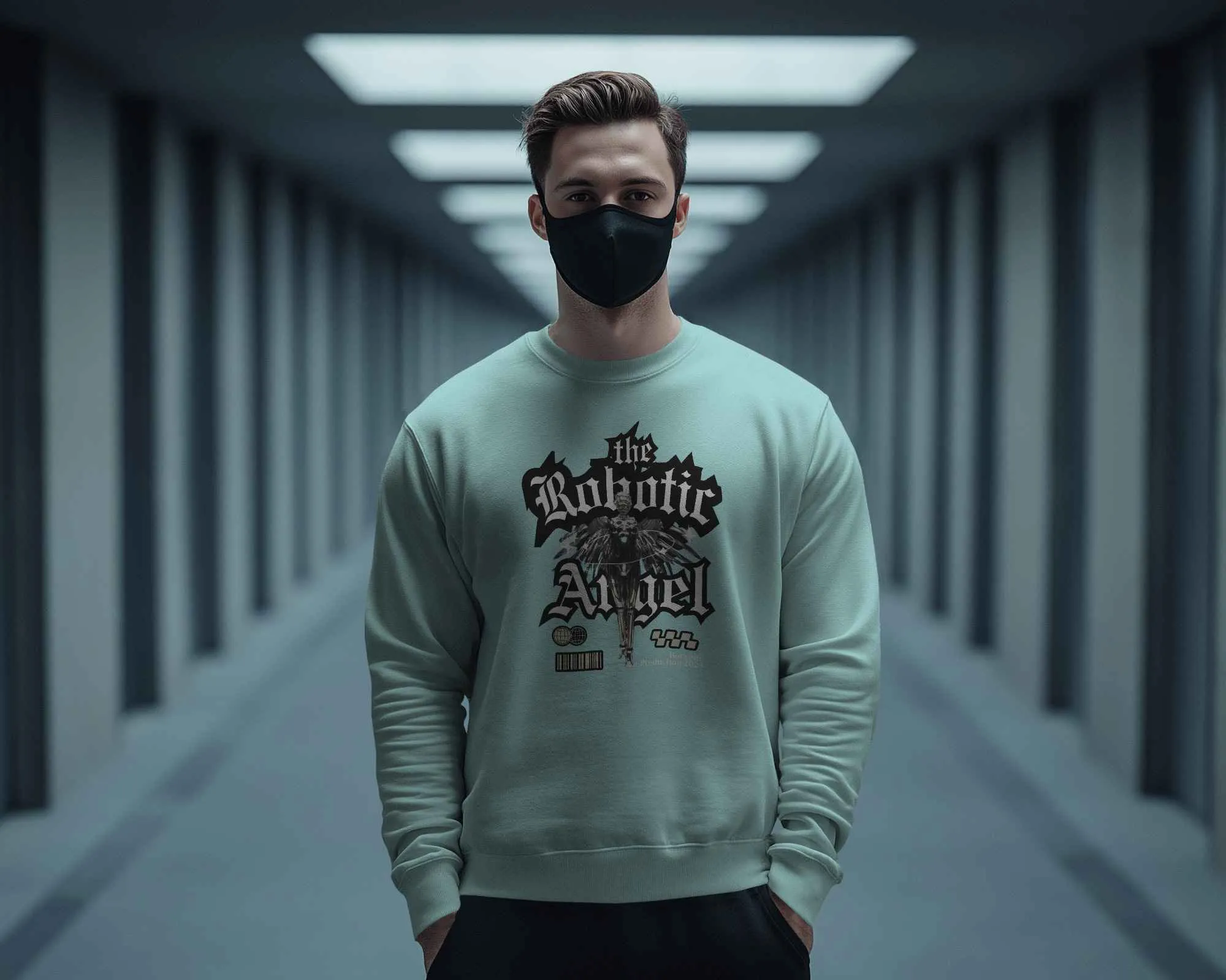 The Robotic Angel || Premium Streetwear Sweatshirt - Image 37