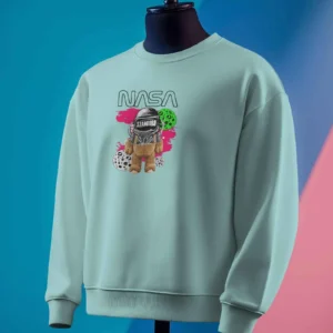 NASA Moonwalker Bear || Premium Streetwear Sweatshirt ||