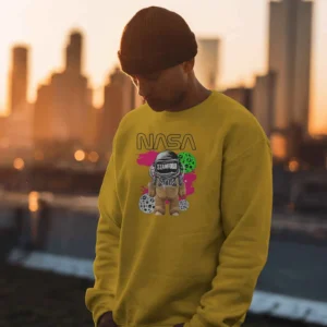 NASA Moonwalker Bear || Premium Streetwear Sweatshirt ||