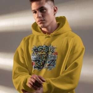 Break The Rulez || Premium Streetwear Hooded Sweatshirt ||