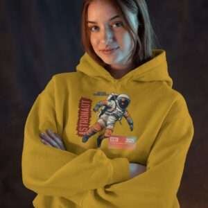 Astronauts ESTD 2025 || Premium Hooded Sweatshirt ||