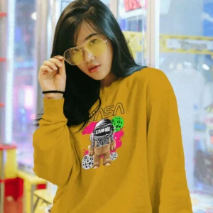 NASA Moonwalker Bear || Premium Streetwear Sweatshirt ||