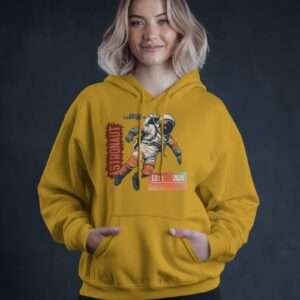 Astronauts ESTD 2025 || Premium Hooded Sweatshirt ||