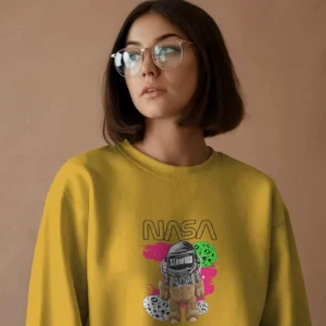 NASA Moonwalker Bear || Premium Streetwear Sweatshirt ||
