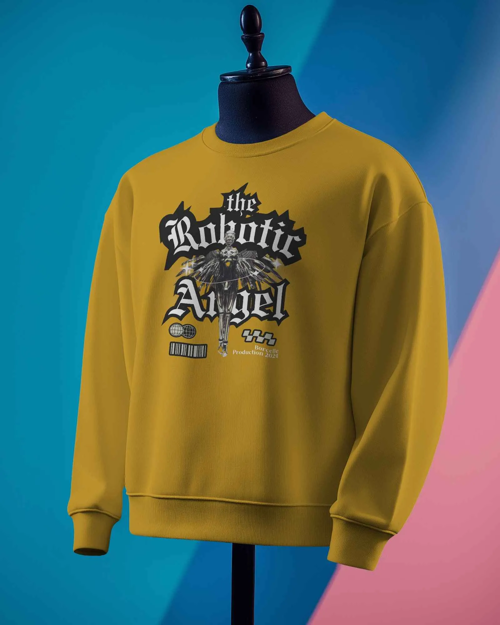 The Robotic Angel || Premium Streetwear Sweatshirt - Image 47