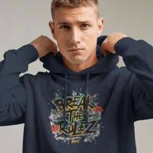 Break The Rulez || Premium Streetwear Hooded Sweatshirt ||