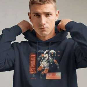 Astronauts ESTD 2025 || Premium Hooded Sweatshirt ||