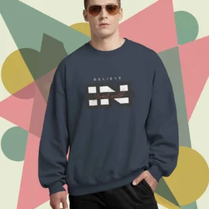 Believe In Yourself Quote || Premium Streetwear Oversized Sweatshirt ||