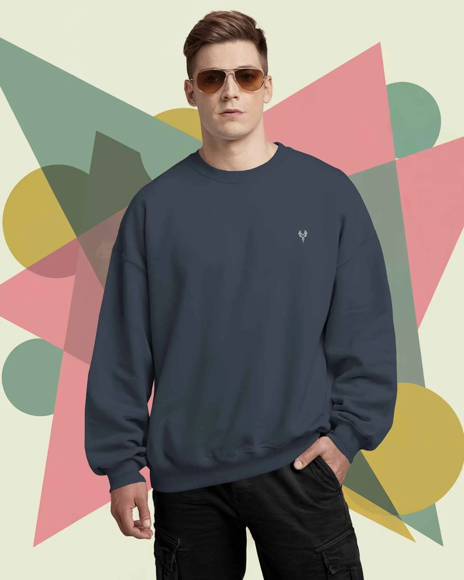Oversize Aura || Premium Plan Streetwear Oversized Sweatshirt || - Image 37