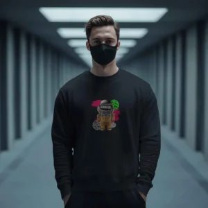 NASA Moonwalker Bear || Premium Streetwear Sweatshirt ||