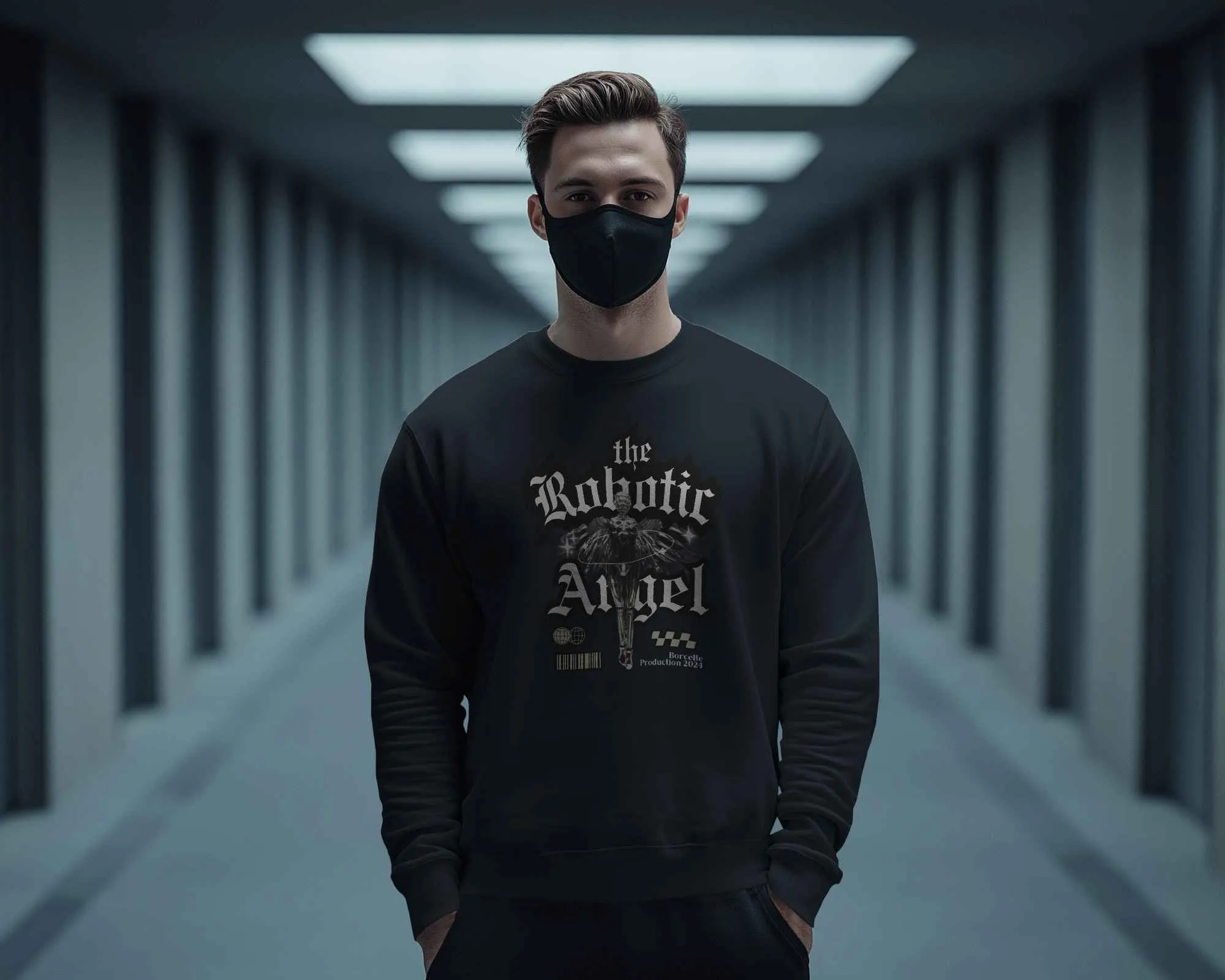 The Robotic Angel || Premium Streetwear Sweatshirt - Image 50