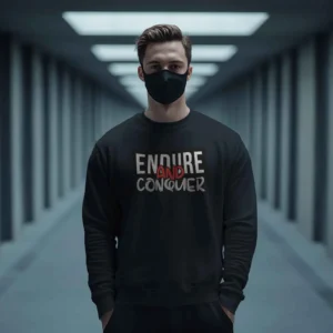 Endure and Conquer || Premium Streetwear Sweatshirt ||