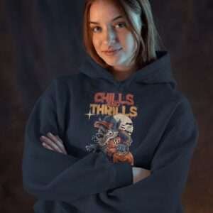 Chills and Thrills || Premium Hooded Sweatshirt ||