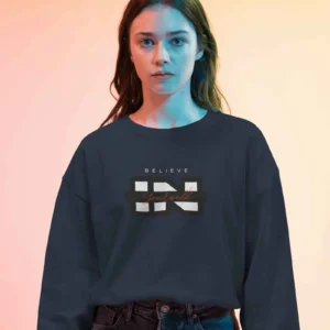 Believe In Yourself Quote || Premium Streetwear Oversized Sweatshirt ||