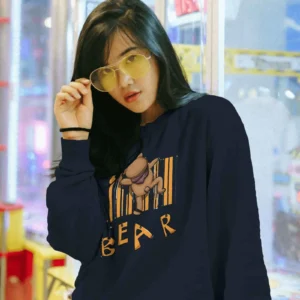 Barcode Bear Buddy || Premium Streetwear Sweatshirt ||