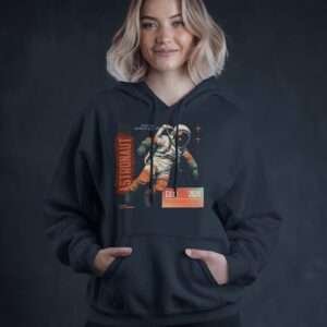 Astronauts ESTD 2025 || Premium Hooded Sweatshirt ||