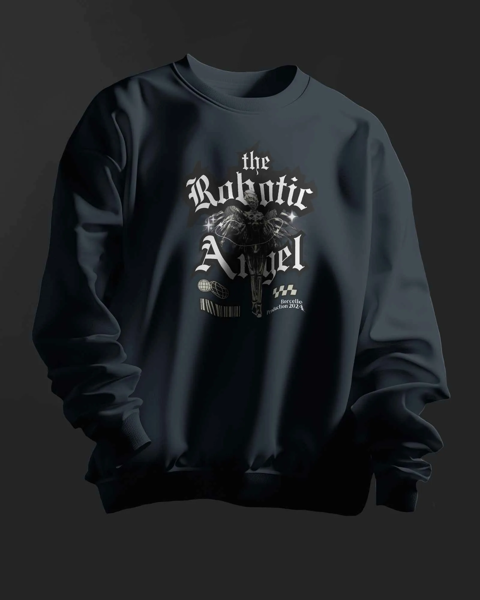 The Robotic Angel || Premium Streetwear Sweatshirt - Image 55