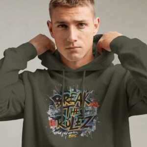 Break The Rulez || Premium Streetwear Hooded Sweatshirt ||