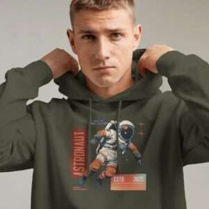 Astronauts ESTD 2025 || Premium Hooded Sweatshirt ||