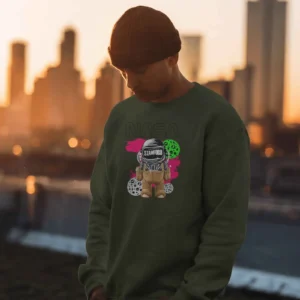 NASA Moonwalker Bear || Premium Streetwear Sweatshirt ||