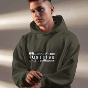 Alway Keep Positive Mindset || Premium Hooded Sweatshirt ||