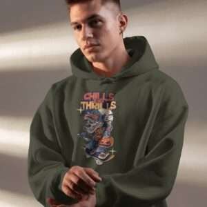 Chills and Thrills || Premium Hooded Sweatshirt ||
