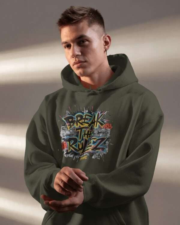 Break The Rulez || Premium Streetwear Hooded Sweatshirt ||