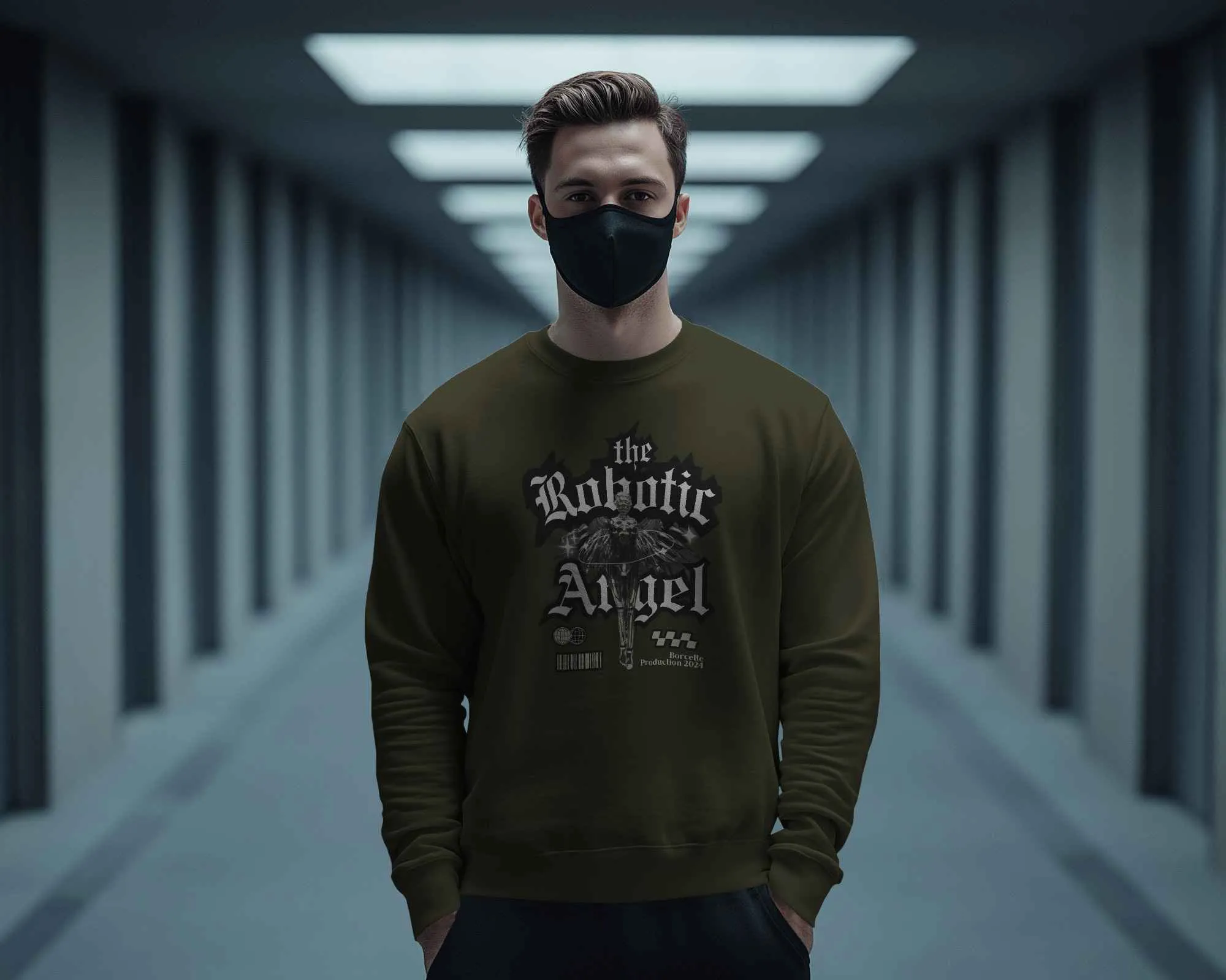 The Robotic Angel || Premium Streetwear Sweatshirt - Image 58