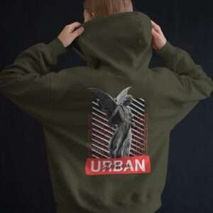Urban Angel Streetwear || Premium Streetwear Hooded Sweatshirt ||