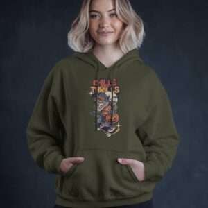 Chills and Thrills || Premium Hooded Sweatshirt ||