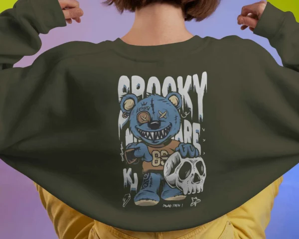 Spooky Bear || Premium Streetwear Sweatshirt ||