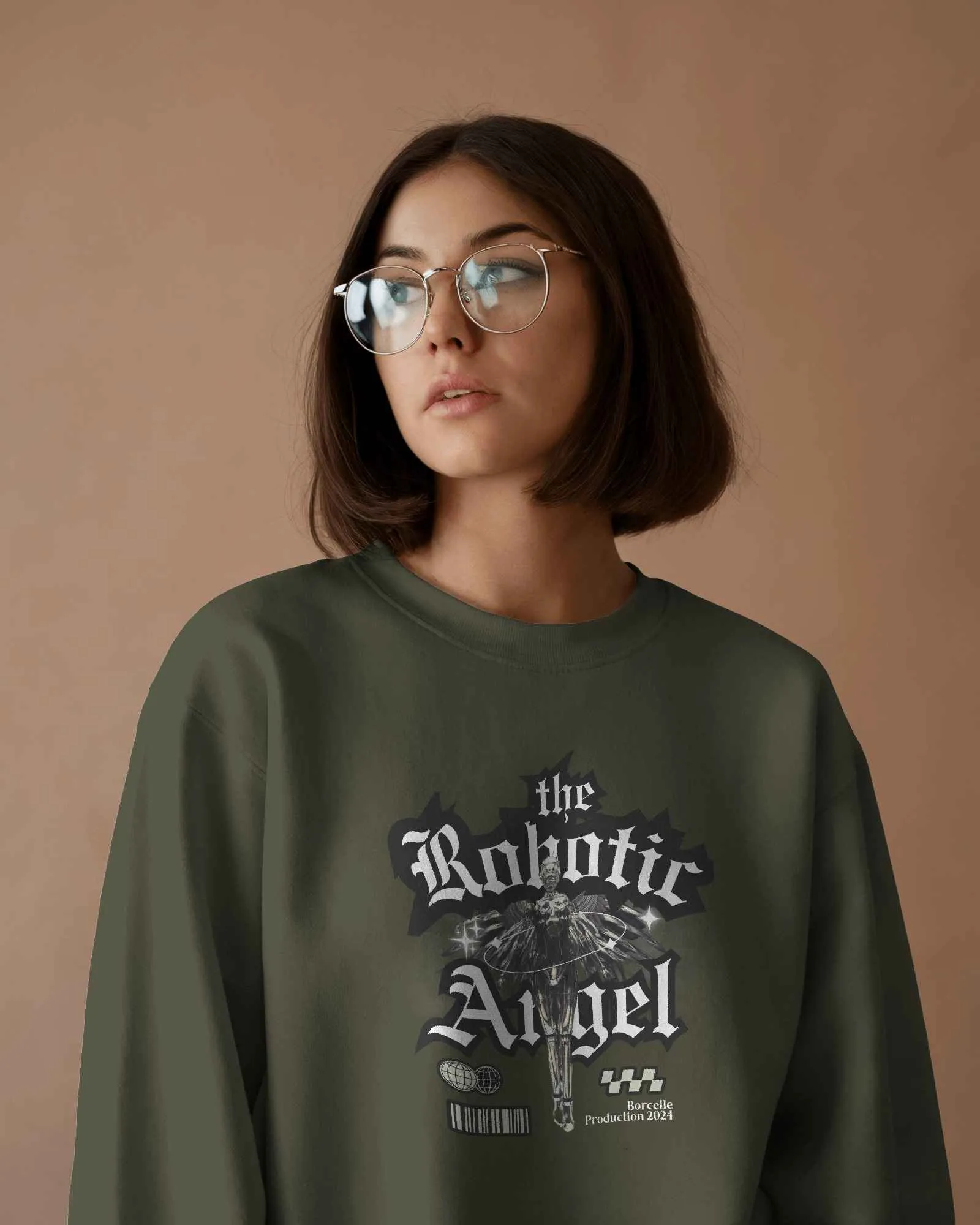 The Robotic Angel || Premium Streetwear Sweatshirt - Image 59