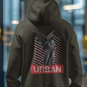 Urban Angel Streetwear || Premium Streetwear Hooded Sweatshirt ||